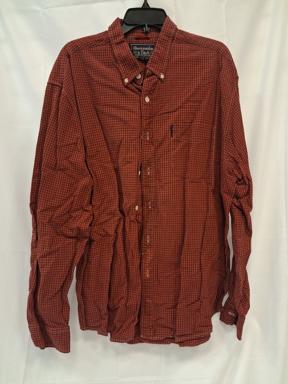 Men's Abercrombie Button-Up Shirt Size Large